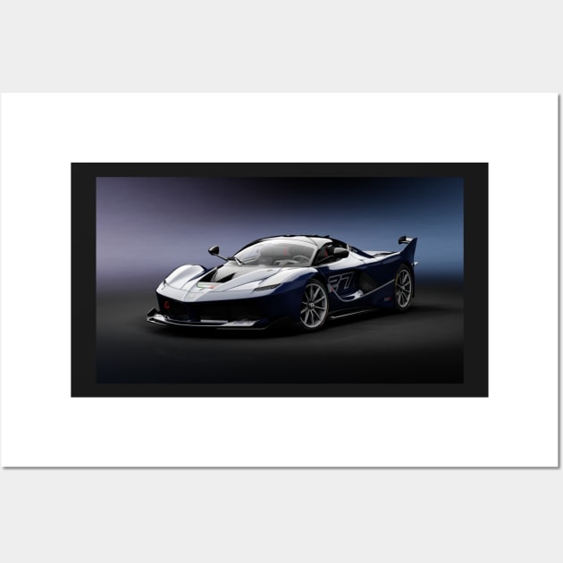 Ferrari FXX K Poster Wall Art by Z31Chris